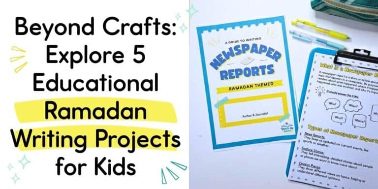 Ramadan writing resource for kids