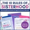 The 10 Rules of Sisterhood workbook for Muslim girls ages 8-12 with Islamic friendship rules.