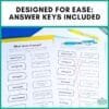 Answer keys for Salman al-Farsi worksheets