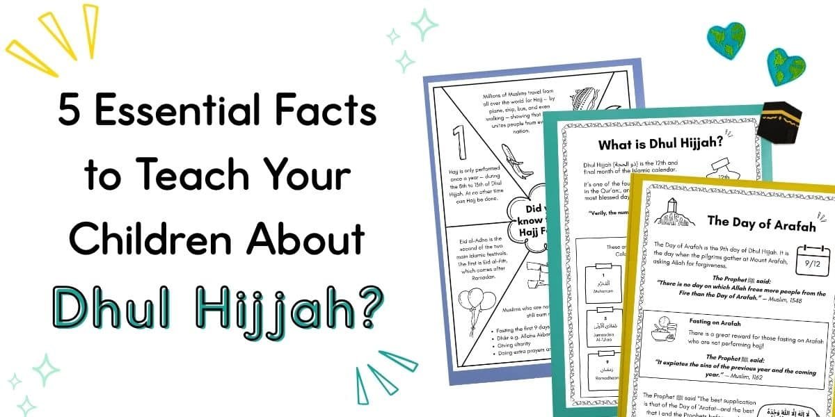 Facts and dhul hijjah activities for kids