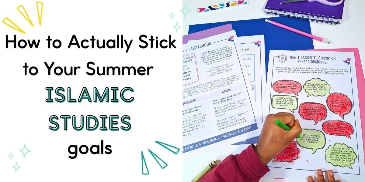 Tips for planning a summer islamic studies routine for kids