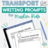 Transport-Themed Islamic Guided Writing Pack