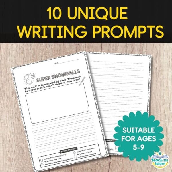 Seasonal Islamic Guided Writing Journals