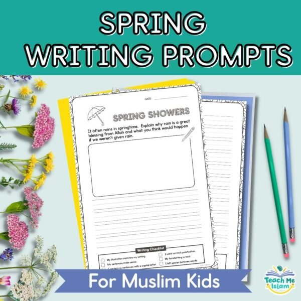 Seasonal Islamic Guided Writing Journals
