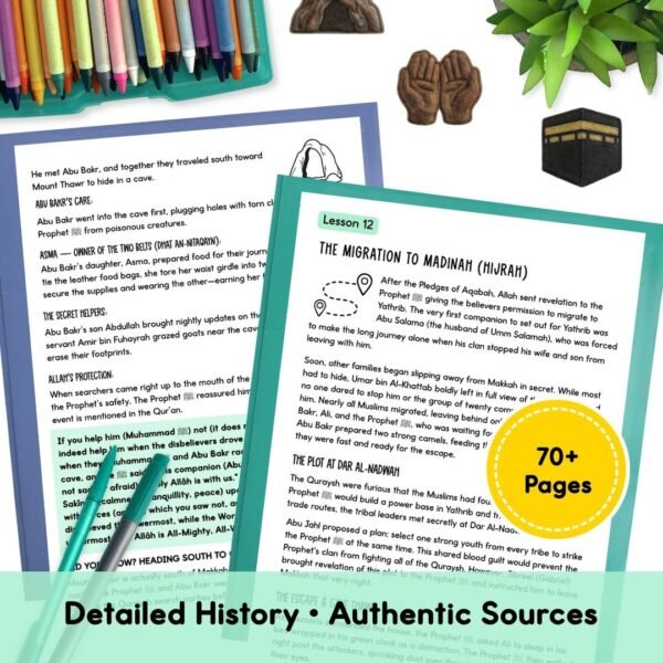 Steps Through the Seerah: Part One — The Makkan Period (Complete Curriculum Unit & Worksheets)